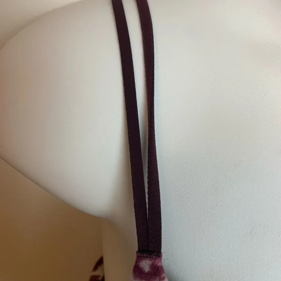 Aerie Sunnie  Demi Purple Tie-Dye Bra Size 34B - Picture 9 of 12